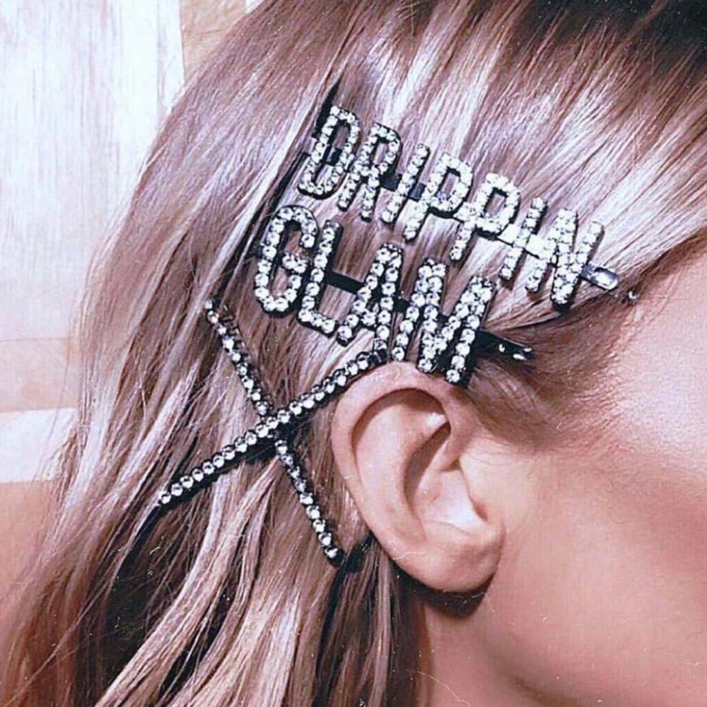 GLAM Blinged Out Hair Clip